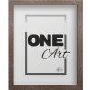 FramesFactory Rámek Hekla 21x29,7 cm Smoke Oak