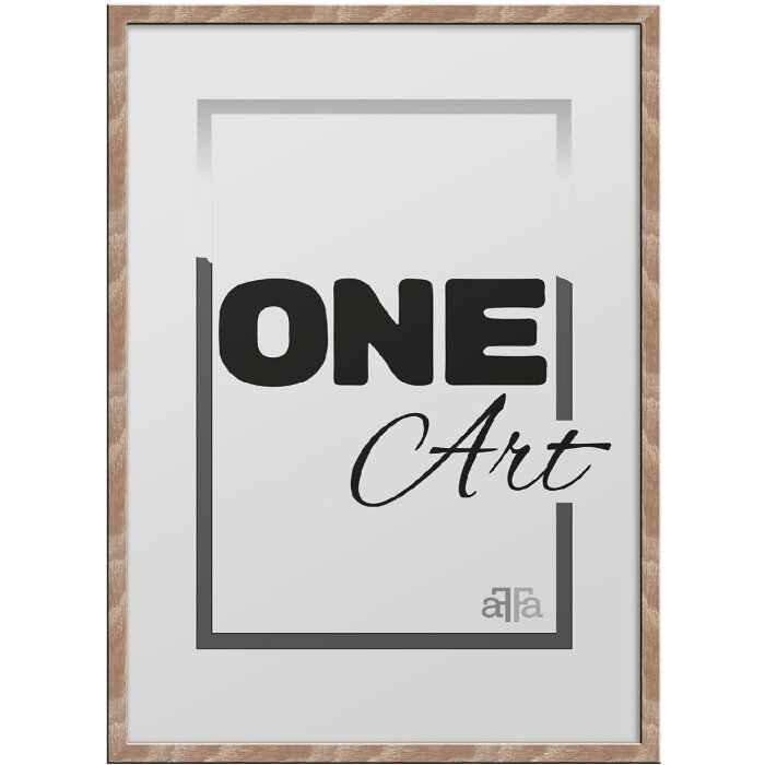 FramesFactory Rám na obrázky Hekla 40x60 cm Barvený dub