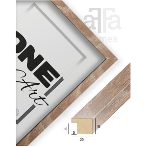 FramesFactory Rám na obrázky Hekla 40x60 cm Barvený dub
