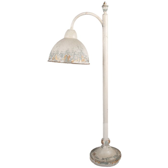 Clayre & Eef Stolní lampa Vintage béžovo-šedá 36x20x77 cm