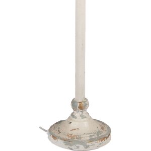 Clayre & Eef Stolní lampa Vintage béžovo-šedá 36x20x77 cm
