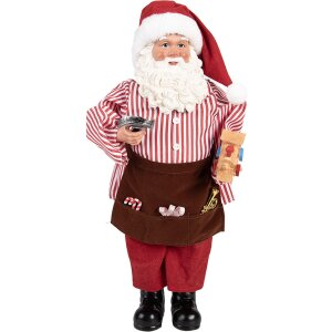 Clayre & Eef Vánoční postava Santa...