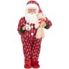 Clayre & Eef Vánoční figurka Santy 45 cm