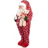 Clayre & Eef Vánoční figurka Santy 45 cm