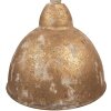 Clayre & Eef Závěsná lampa 6LMP801 Gold Ø20x22cm E14 Vintage kov