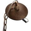 Clayre & Eef Závěsná lampa 6LMP801 Gold Ø20x22cm E14 Vintage kov