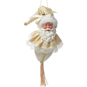 Clayre & Eef Vánoční ozdoba Santa Claus...