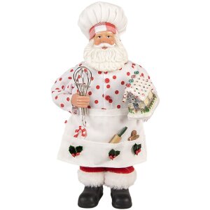 Clayre & Eef Vánoční dekorace Santa...