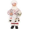 Clayre & Eef Vánoční dekorace Santa Claus 15x10x28 cm