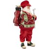 Clayre & Eef Vánoční ozdoba Santa Claus Golf 15x10x28 cm