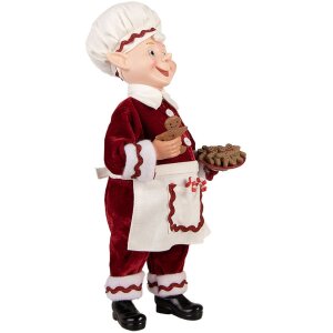 Clayre & Eef Vánoční elfík – 30 cm