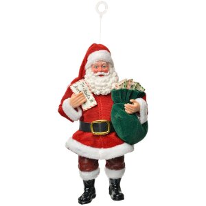 Clayre & Eef Vánoční Santa Závěs...
