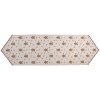 Clayre & Eef CGM65 Stolní běhoun 50x160 cm Béžovo-hnědý