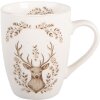 Clayre & Eef GTWMU Hrnek 12x8x10 cm 350 ml Béžovo-hnědý