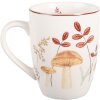 Clayre & Eef LFJMU Hrnek 12x8x10 cm 350 ml béžový a hnědý