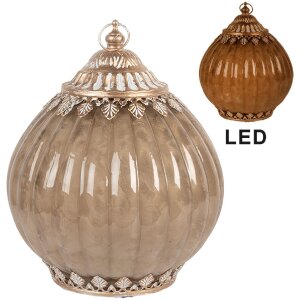Clayre & Eef Dekorace s LED Ø 15x19 cm