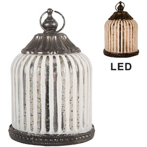 Clayre & Eef Dekorace s LED Ø 8x12 cm 2xAAA