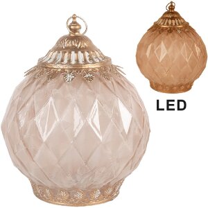 Clayre & Eef Dekorace s LED 15x19 cm / 2x AAA