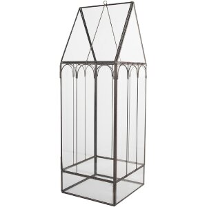 Clayre & Eef Mini Skleník 15x15x45 cm –...