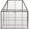 Clayre & Eef Mini skleník 26x17x32 cm - dekorativní