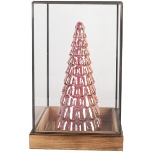 Clayre & Eef Mini skleník 19x19x30 cm - Dekorační