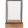 Clayre & Eef Mini Skleník 12x12x19 cm - Dekorační prvek