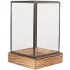 Clayre & Eef Mini Skleník 12x12x19 cm - Dekorační prvek
