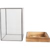 Clayre & Eef Mini Skleník 12x12x19 cm - Dekorační prvek