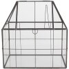 Clayre & Eef Mini skleník 25x16x26 cm - dekorace do interiéru
