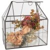 Clayre & Eef Mini skleník 25x16x26 cm - dekorace do interiéru