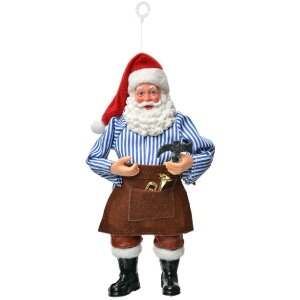 Clayre & Eef Dekorace Závěsný Santa...