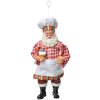 Clayre & Eef 66249 Závěsná Dekorace Santa Claus 9x6x17 cm