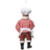 Clayre & Eef 66249 Závěsná Dekorace Santa Claus 9x6x17 cm