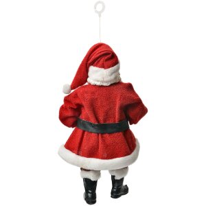 Clayre & Eef 66250 Dekorace Závěsný Santa Claus 10x6x17 cm