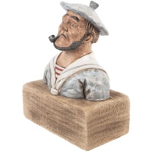 Clayre & Eef Dekorace Námořník 19x11x24 cm