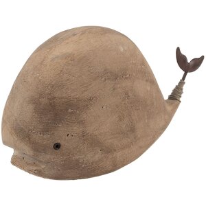 Clayre & Eef Dekorace Velryba 26x7x14 cm