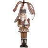 Clayre & Eef 6PR5390 Vánoční závěsná dekorace Louskáček 4x2x13 cm