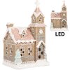 Clayre & Eef Dekorace Dům s LED 14x12x23 cm