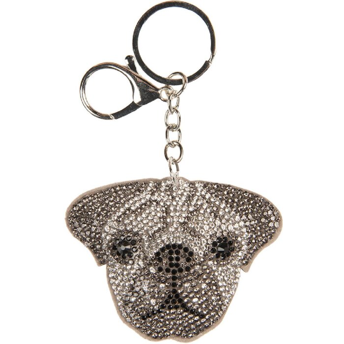 Juleeze JZKC0207 Klíčenka stříbrná 7x2x12 cm
