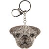 Juleeze JZKC0207 Klíčenka stříbrná 7x2x12 cm