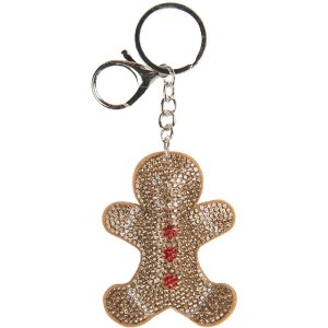 Juleeze JZKC0211 Klíčenka Hnědá 6x2x13 cm