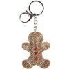 Juleeze JZKC0211 Klíčenka Hnědá 6x2x13 cm