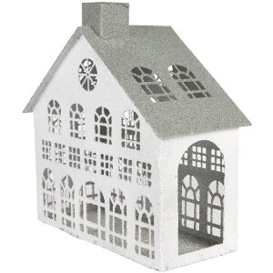 Clayre & Eef Dekorace Dům 34x16x34 cm