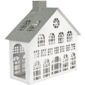 Clayre & Eef Dekorace Dům 34x16x34 cm