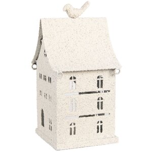 Clayre & Eef 6Y5934 Dekorace Dům 14x15x28 cm Béžová