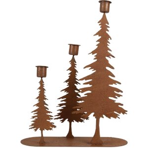 Clayre & Eef Svícen 25x9x33 cm – Stojan na svíčky