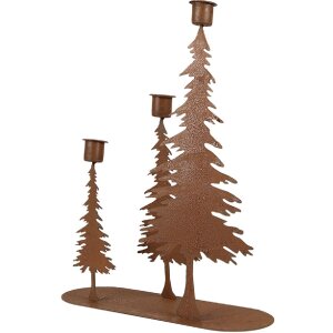Clayre & Eef Svícen 25x9x33 cm – Stojan na svíčky