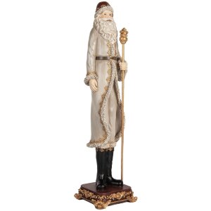 Clayre & Eef Dekorace Santa Claus 10x10x42 cm