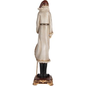 Clayre & Eef Dekorace Santa Claus 10x10x42 cm