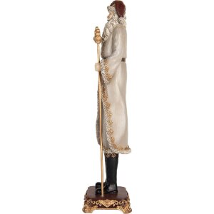 Clayre & Eef Dekorace Santa Claus 10x10x42 cm